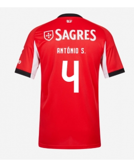 Benfica Antonio Silva #4 Maglia Gara Casa Repliche 2025-26 Maniche Corte